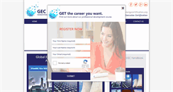 Desktop Screenshot of globalenergycertification.org